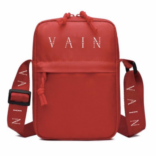 VAIN’s Red Crossbody Unisex Bag