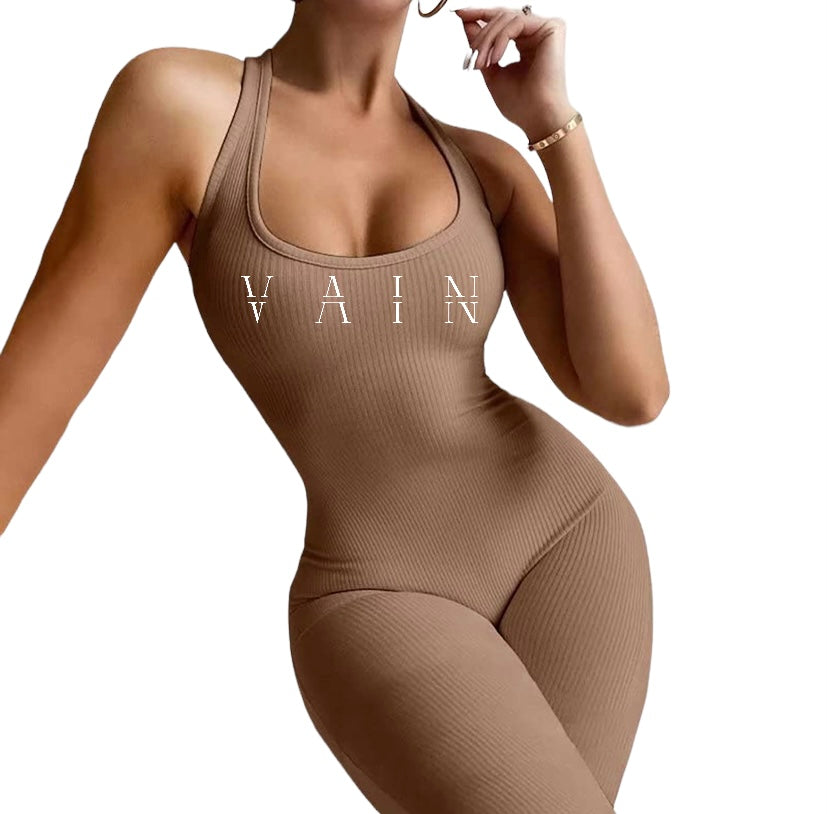 Vain’s One Piece Catsuit Sleeveless Tank Romper