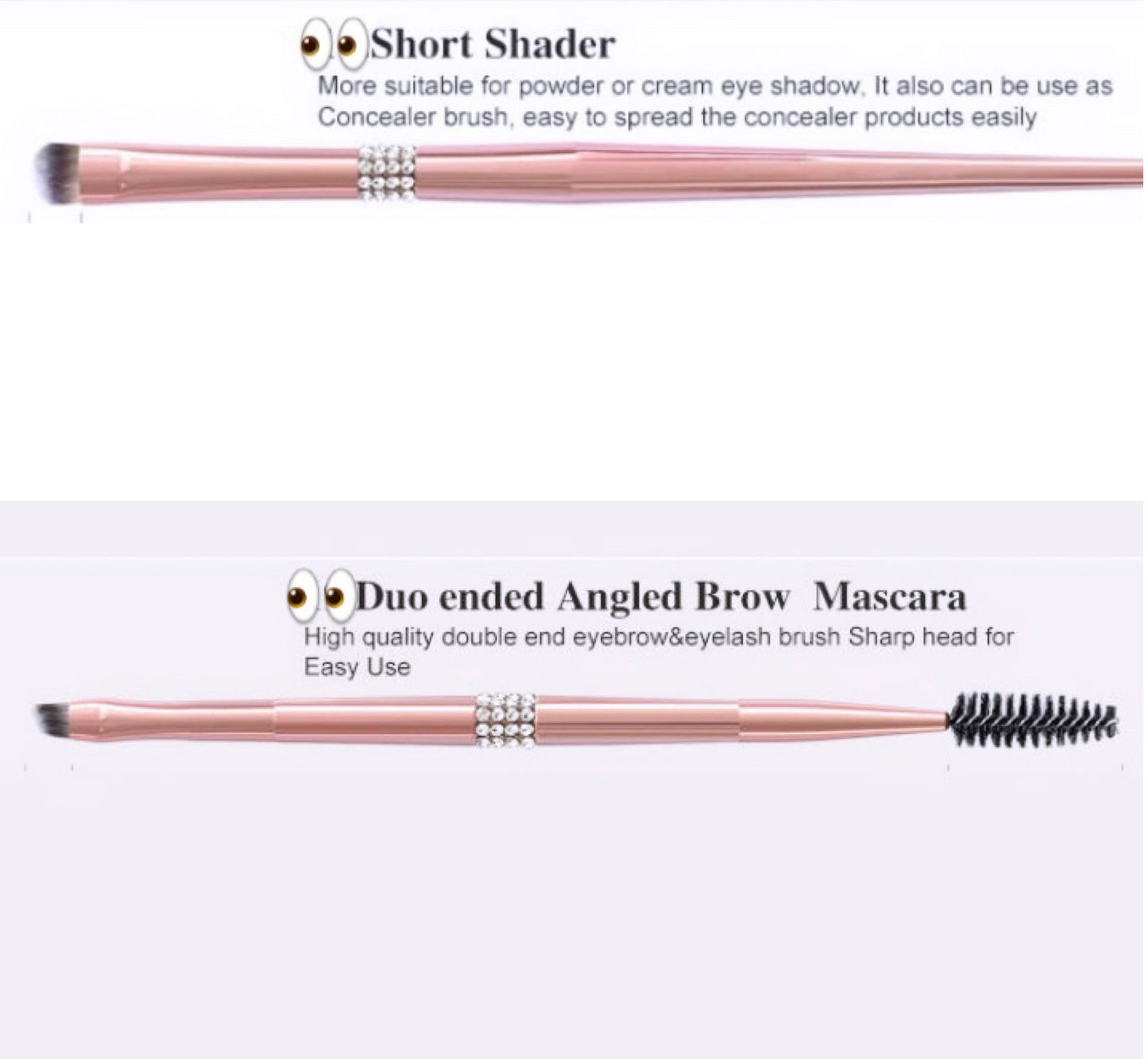 Brush Me Vain- Eye & Face Brush Set