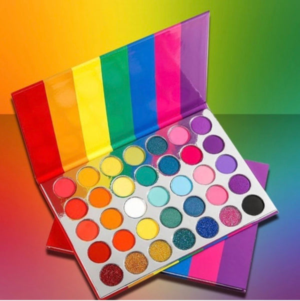 Pride Eyeshadow & Glitter 35 Color Palette